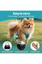 285ml dog water bottle with collapsible silicone bowl, leak-proof design, suitable for walks and hikes. - 5