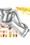 Citrus juicer, manual lemon juicer, juicer, orange juicer, lime juicer, citrus juicer - silver