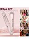 2-in-1 IPX7 Waterproof Wet & Dry Electric Shaver for Women (rose gold), bikini line trimmer. - 5