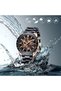 Watch for Men Silver Stainless Steel Mens Watches 30M Waterproof Analog Quartz Movement Wrist Watch Gifts for Men - 5