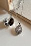 316L Steel Openable Cover Sun Model Openable Photo Insertable Women's Necklace - 4