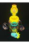 600ML Dinosaur Engineering Vehicle Kids Water Bottle For School, Sippy Cup with Straw, Dual Drink Design with Free Magnetic Plush Toy Brooch - 5