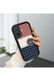 Poco F7 Compatible Cute Bear Protective Case, Mix of Plaid and Lines, Impact Blocking