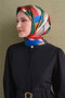 Pure Silk Sura Scarf 9633D 33 - 3
