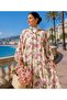 Pink Patterned Button Dress - 3
