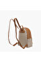Printed Backpack with Adjustable Straps - 3
