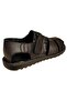231201 Men's Genuine Leather Closed Toe Anatomical and Comfort Sole Daily Sandals - 7