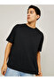 Back Graphic Print Oversized T-Shirt - 3