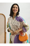 Off White Printed Cotton Straight Kurti - 2