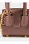 Brown Mini Crossbody Bag with Chain Strap - 4