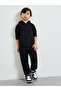Kids Unisex Black Regular Fit Cotton Hoodie - 8