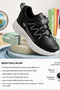Children's Sports Shoes Girls Boys Unisex Daily School Shoes Velcro Orthopedic Comfortable Sneaker - 4
