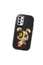 Samsung Galaxy A33 Compatible Case Camera Protector Black Silicone Couple Phone Case Character Patterned - 3