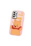 Samsung Galaxy A52S Compatible Case Camera Protector Pink Silicone Couple Phone Case with Bear Pattern - 3