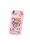iPhone 7 Compatible Case Camera Protector Pink Silicone Couple Phone Case Heart Pattern - 3