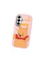 Samsung Galaxy A16 Compatible Case Camera Protector Pink Silicone Couple Phone Case with Bear Pattern - 3