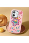 Oppo A5 Pro 5g Compatible Case Camera Protector Pink Silicone Couple Phone Case Heart Pattern - 2