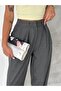 Smoked Bell-Bottom Woven Trousers - 7