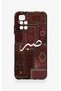 Redmi 10 2022 Compatible Patience Ethnic Carpet Pattern Patterned Silicone Case - 2