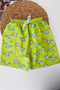 Shark Printed Boys' Swim Shorts - Green