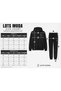 Plus Size Hooded Tracksuit Set - Top and Bottom - 3