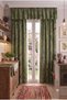 Kitchen & Balcony Curtain Colored 2-Wing Cornice Short Background Curtain Modern