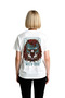 Women's Vintage Dog Head Printed Short Sleeve T-Shirt Retro Design Comfortable Cut Daily Casual Modern