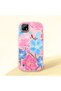 Realme C21 Compatible Shock-Absorbing Camera Protected Pink Silicone Case