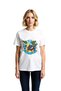 Inflatable Duck Party Skeleton Printed Women's T-Shirt