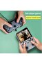 D007 Handheld Game Console with Linux System, Dual 3D Joystick, Retro Games, Built-in 128GB Memory Card ( Yellow) - 4