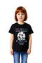 Pink Blue Mommy Loves You Printed Children's T-Shirt