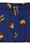 Lcw Kids Burgundy Printed Boys' Pajama Set - 7