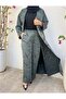 Warm Grey Smart Abaya - 3