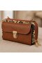 Cnt-6005 Tan Yellow Paisley Patterned Tapestry Crossbody Wallet Bag |   Eos Collective - 6