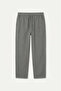 100% Cotton Baggy Fit Elastic Waist Green Trousers G2592Ax26Au - 4