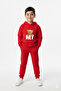 Hey Printed Baseball Printed Premium Sweatshirt & Sweatpants Set for Kids - 2 Piece Sports Set - 2