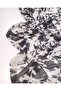 Black and White Patterned Flexible Mesh Fabric, Thin and Soft for Dresses & Blouses 140X260Cm