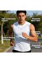 Men's sports vest 5XL breathable. - 2