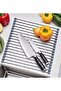 Rollable sink drain rack, stainless steel, silver - 4