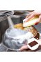 10 Cleaning Sponges, Brown Polyester - 3