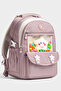 Relaxi̇on 1940 Triple Set Primary School Bag with Pen Holder and Lunch Bag Gülkurusu - 3