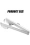 Pasta clip 2-piece set, stainless steel, suitable for barbecue and salads, rose gold. - 2
