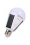 12W solar LED bulb E27 with hook.