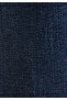 Relaxed Straight Fit Men's Dark Indigo Denim Jean Pants - 7