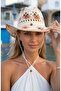 Western Style Perforated Summer Straw Women's Cowboy Hat - 2
