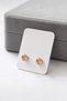 Non-Perforated Magnet Crystal Stone Men's Women's Unisex 316 L Steel Earrings 2 Pieces - 3