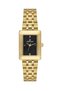 Black Dial Gold Color Same as Pictured 22 mm Women's Wristwatch and Bracelet and Bracelet - 6