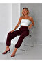 Women's Pleated Waist Elastic Cuff Harem Pants - 7