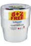 Microwave Container 450ml with Lid 8+2 Free -