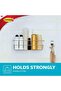 Command Shower Caddy Satin Nickel with Water Resistant Command Strips, Bathroom Organizer, Holds up - 3